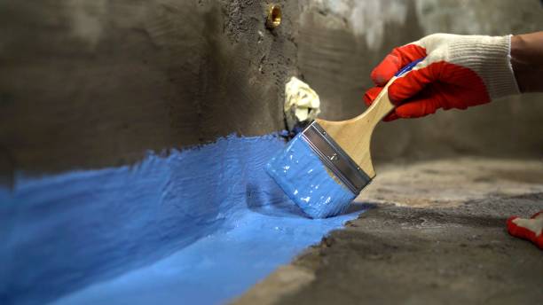 Commercial Waterproofing project at a Cullman, AL business property by SJ Waterproofing Pros